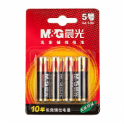 晨光（M&G）5号碱性电池（4粒吸卡）