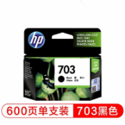 惠普（HP）CD887AA 703 墨盒 黑色（适用于D730/D735/K109A/L209A/K510A）