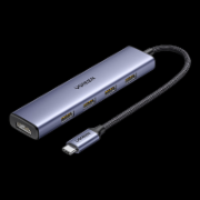 绿联 80133 Type-C扩展坞USB-C转HDMI/VGA转换器